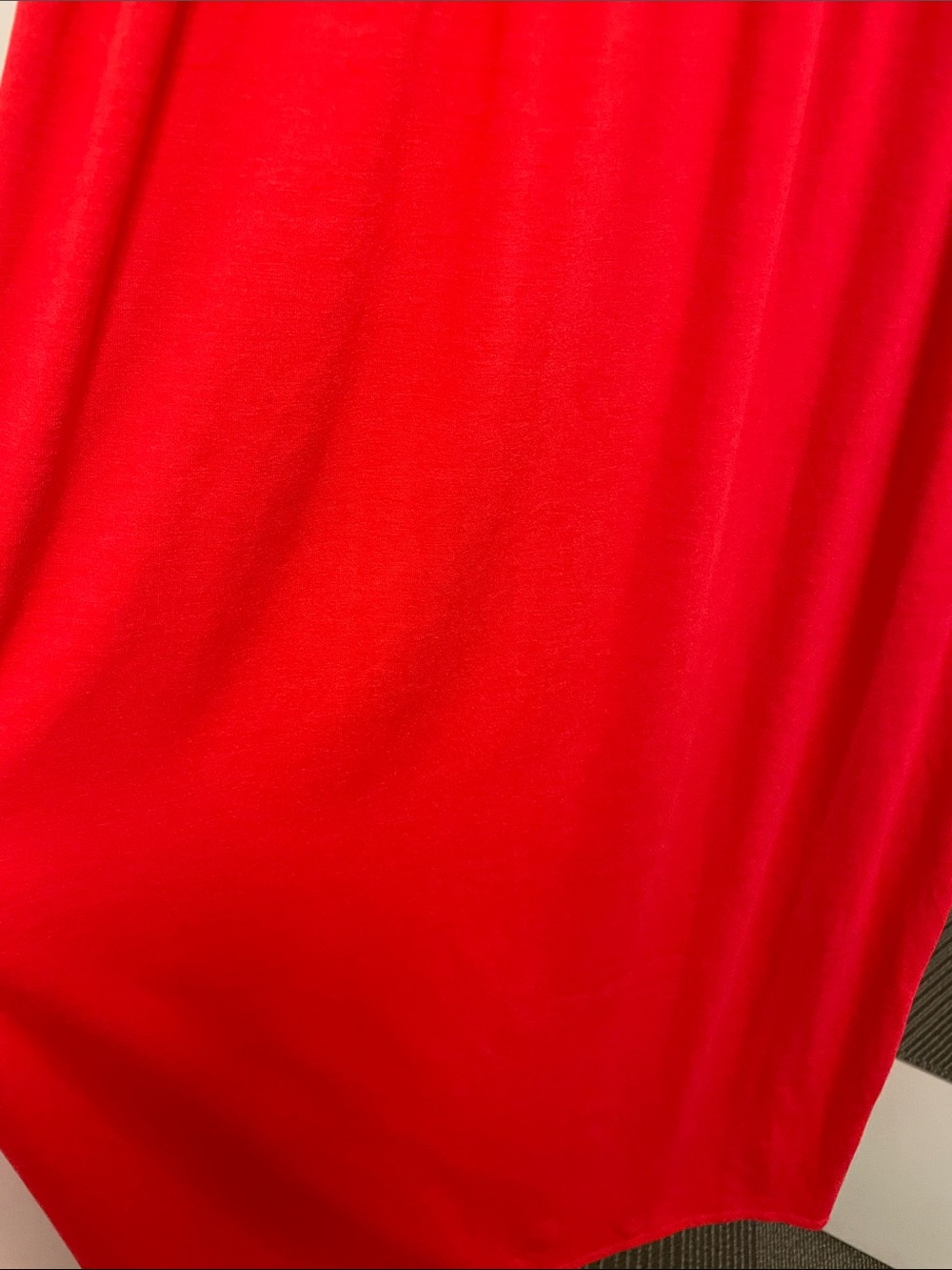 Red Sleeveless Maxi Dress - Picture 4 of 4